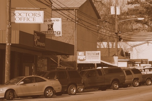 Ball Ground, GA: Ball Ground Main Street