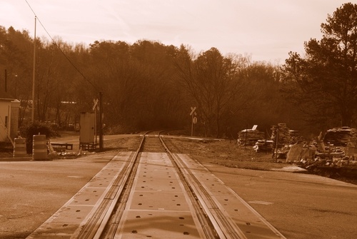 Ball Ground, GA: Ball Ground Rail Road Tracks