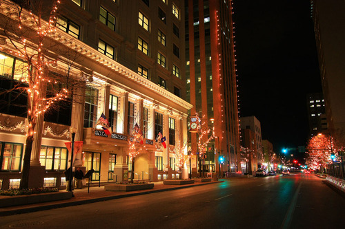 Fort Worth, TX: The Simpson Building on Houston Street