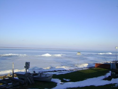 Bridgeport, NY: oneida lake from my house in bridgeport