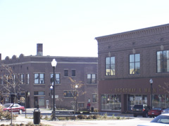 Denison, IA: Broadway and Main in Denison