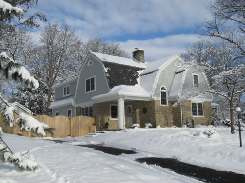 Springfield, PA: 138 S. Rolling Rd Springfield- Historic Springfield Home- Winter Landscape