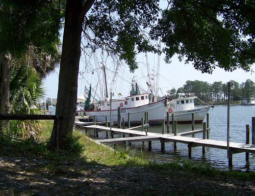 Carrabelle, FL: Carrabelle boat at dock
