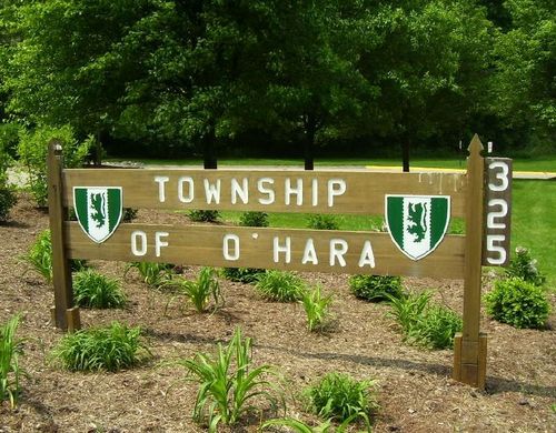 O, PA: Township of O'Hara Signage