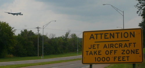 Offutt AFB, NE: Jets and plane