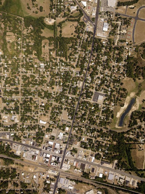 Mineola, TX: Mineola, Tx: Aerial, 1 foot pixel resolution, Spring of 2006