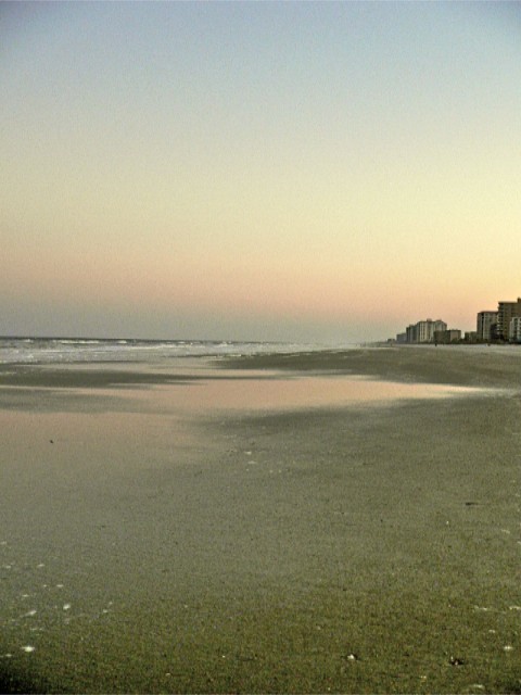 Jacksonville Beach, FL: This is Jacksonville Beach on a windy Monday evening. Even with the slight chill, it was still beautiful.