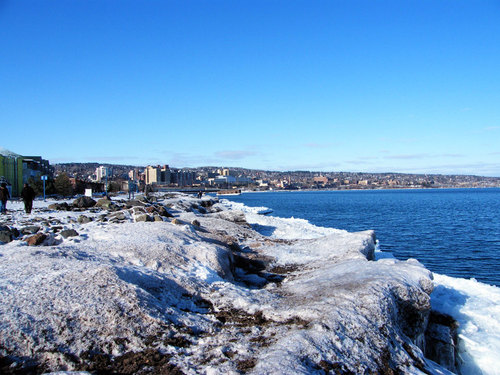 Duluth, MN: February in Canal Park
