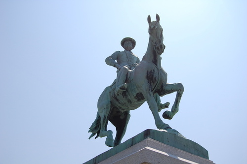 Keokuk, IA: General Curtis at the riverfront