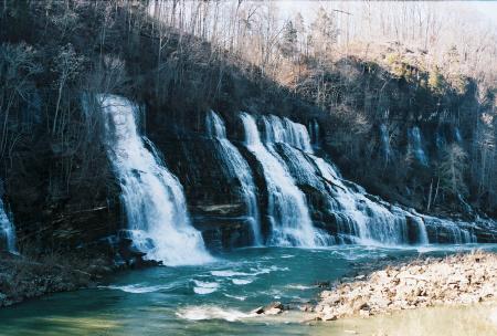 Doyle, TN: Falls at Rock Island State Park
