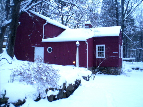 Canton, CT: My barn winter of 2008-2009