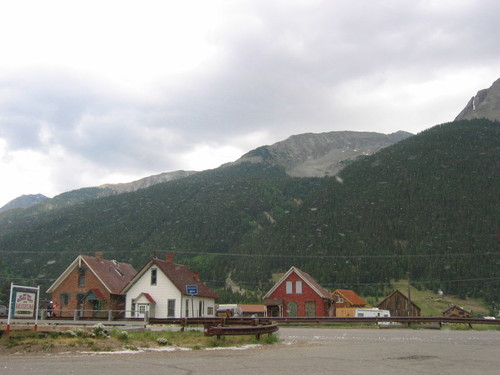 Silverton, CO: Cotton blowing in Silverton