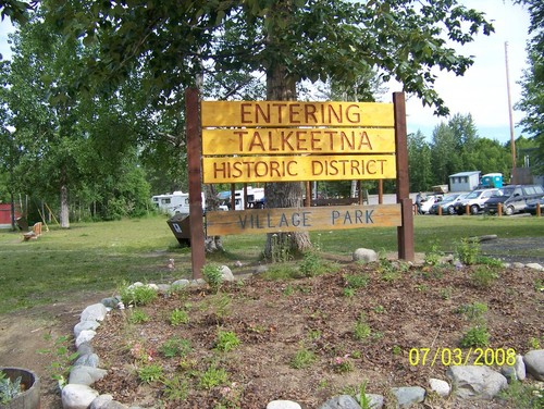 Talkeetna, AK: Talkeetna Sign