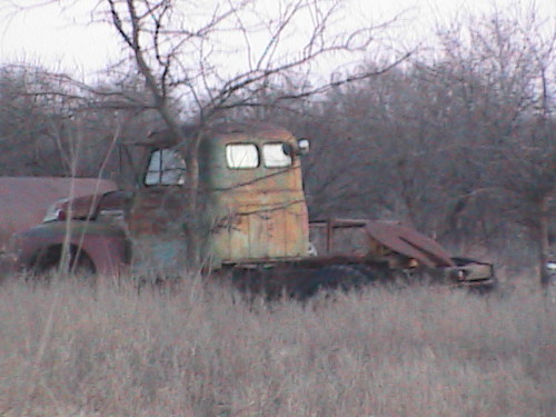 Alex, OK: My Papa's old truck...Parked in Alex,OK for many years...