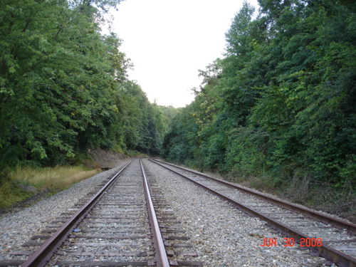 Saluda, NC: Beginning of the Saluda Railroad Mountain Grade