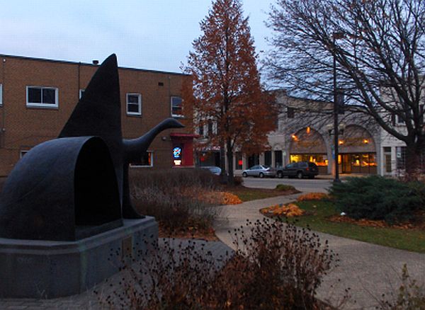 Oconomowoc, WI: this is from the downtown area, and shows the public art