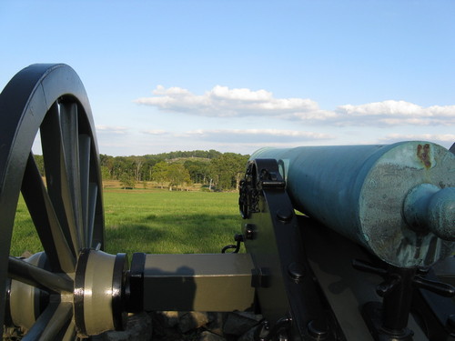 Gettysburg, PA: Confederate Line Looking Upon Roundtop