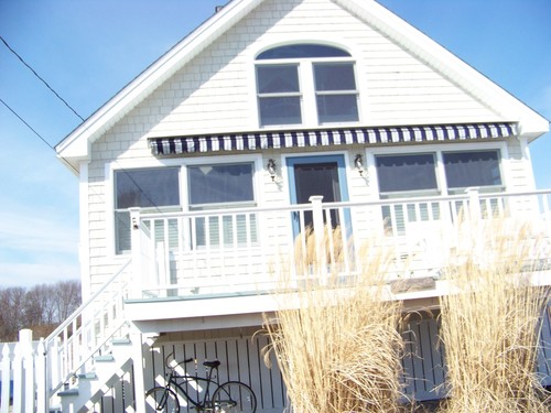 Westbrook, CT: House on West Beach in Westbrook CT on our wedding day