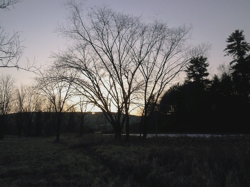 Lawrenceville, PA: Frosty Dawn Morning