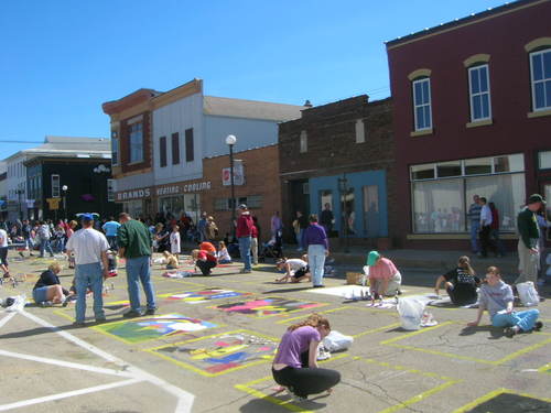 Morrison, IL: Paint the Street