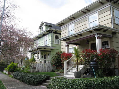 Tacoma, WA: Four Squares Homes in the Hilltop area of Tacoma.