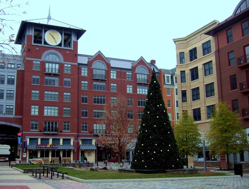 Rockville, MD: Towne Center at Christmas