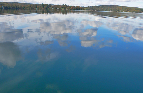 Greensboro, VT: Reflections - Caspian Lake, Greensboro, Vt