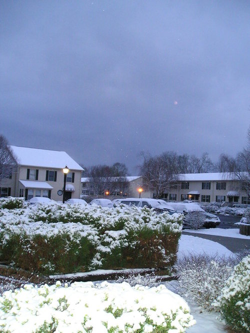 Seymour, TN Early morning snow at Smoky Crossing in Seymour, TN