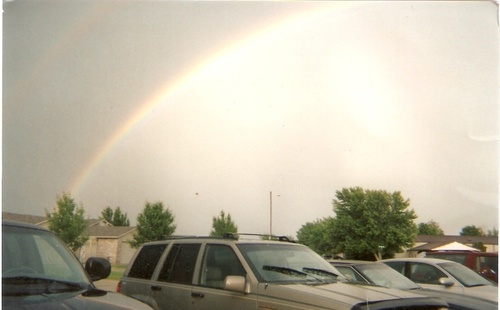 Spencer, IA: a beautiful day in 2008, outside my house