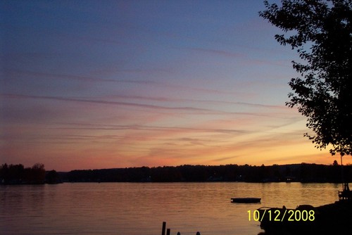 Lime Lake-Machias, NY: View from the North End of Lime Lake