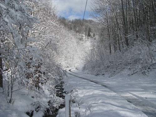 Bakersville, NC: Beauty of Winter on Shootout Mountain