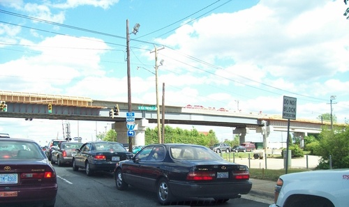 Charlotte, NC: Construction of the LYNX Blue Line at Old Pineville & Tyvola roads