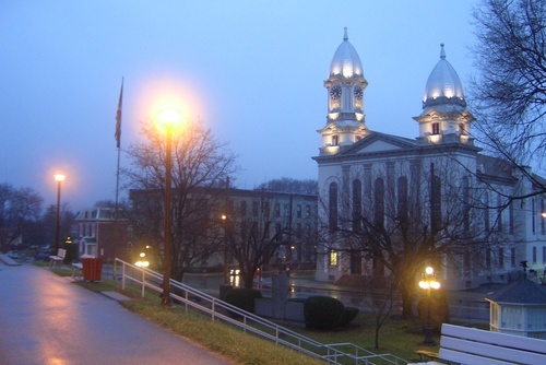 Lock Haven, PA: Clinton County Courthouse in Lock Haven