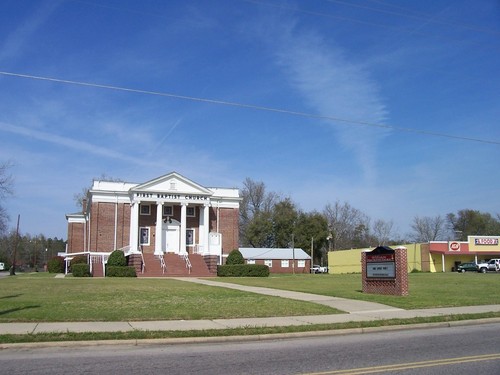 Williston, SC: First Baptist Church, Williston, South Carolina
