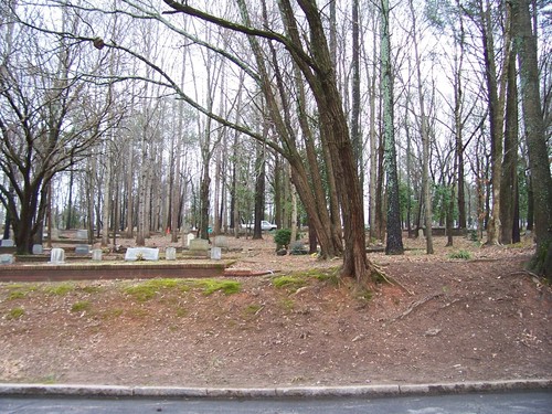 Atlanta, GA: Sylvester Cemetery in the East Atlanta neighborhood of Atlanta, Georgia. Sylvester Cemetery straddles the city limit; this portion is in Atlanta.