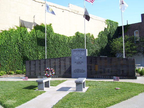 Mount Sterling, IL: Brown County Veteran's Memorial