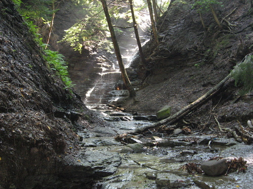 Orchard Park, NY: Eternal Flame Falls in Chestnut Ridge