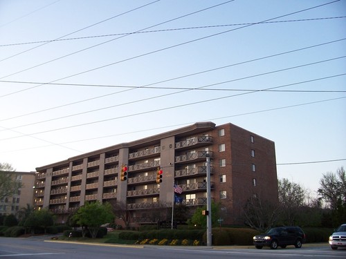 Forest Acres, SC: The Biltmore Apartments building on the corner of Falcon Drive and Beltline Boulevard. Not sure if they are a condominium or a rental operation.