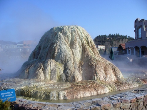 Pagosa Springs, CO: Sulfur mound