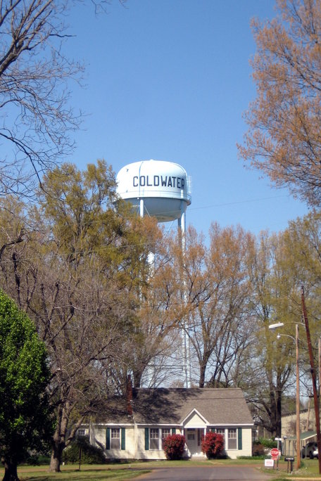 Coldwater, MS: Coldwater Water Tower