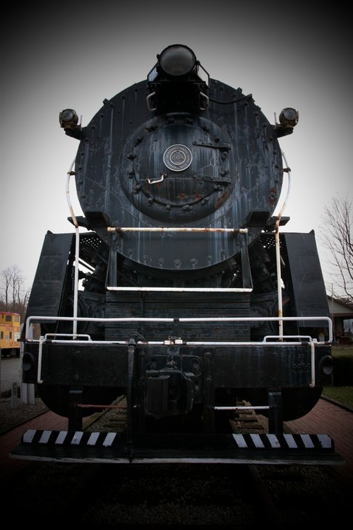Greenville, PA: Engine at the train museum