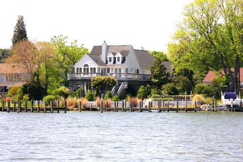 Chesapeake Ranch Estates-Drum Point, MD: Storm view from Cliff in Chesapeak Ranch Estates