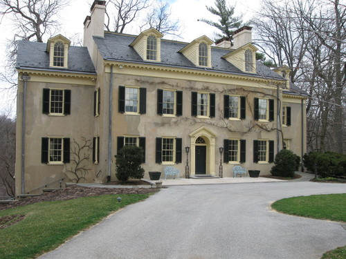 Wilmington, DE: At the Hagley Museum, the house (Eleutherian Mills)