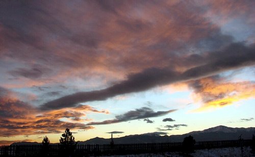 Colorado Springs, CO: Pikes Peak evening