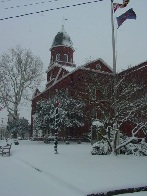 Snow Hill, MD: Court House in Snow Hill, Md