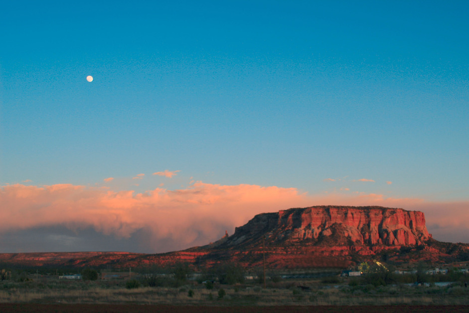 Zuni Pueblo, NM: Main Mountain in Zuni, New Mexico vary sacred to the Zuni Indians #2