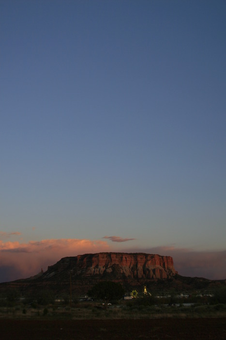 Zuni Pueblo, NM: Main Mountain in Zuni, New Mexico vary sacred to the Zuni Indians #3