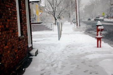 Keyport, NJ: Keyport snowstorm '09