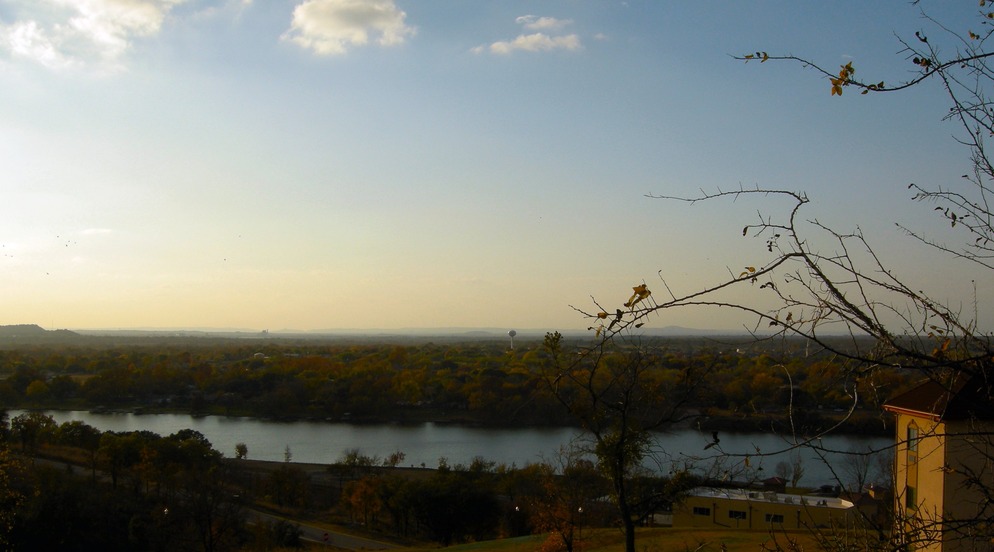 Marble Falls, TX: Overlooking Colordao River, Marble Falls, Texas