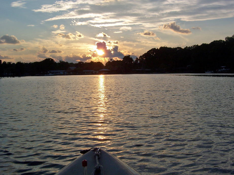 Homosassa, FL: Sunset on the Homosassa River